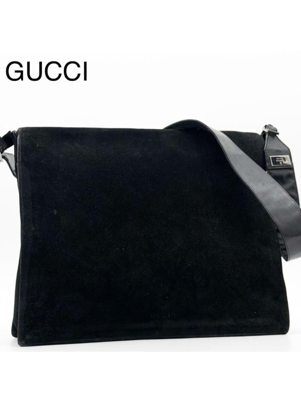Gucci Tom Ford Era Suede Shoulder Bag Messenger